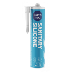 Silikonas KIILTO Sanitarinis (40 pilka), 310ml