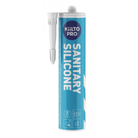 Silikonas KIILTO Sanitarinis (40 pilka), 310ml