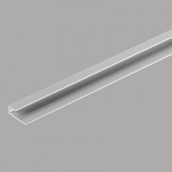 Aliuminis užbaigimo U profilis MASQ  balta sp. 2600 mm