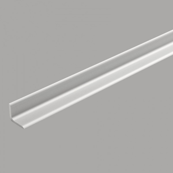 Aliuminio profilis MASQ vidinis kampas balta sp. 2600 mm