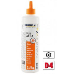 Klijai KLEIBERIT 501.0 PUR D4 0,5 kg