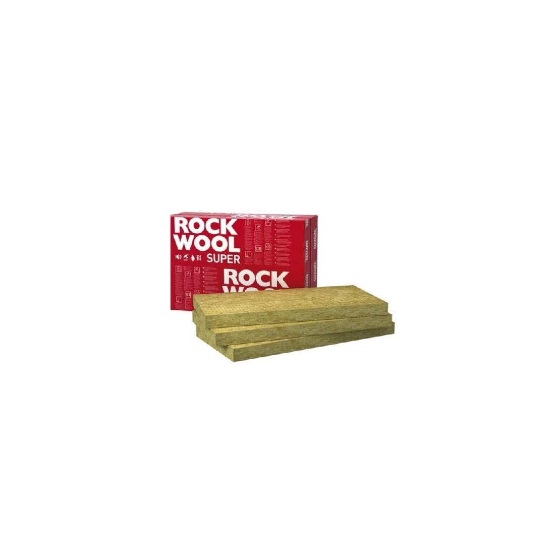 Akmens vata Rockwool Superrock 75*610*1000mm