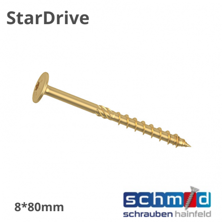 Medvaržtis didele galva 8*80/ 54 StarDrive GPR® T40