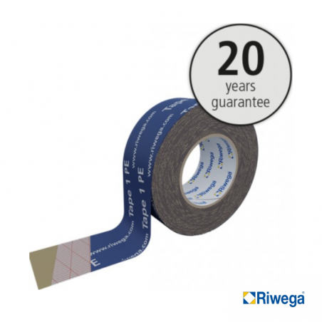 Lipni juosta RIWEGA 1 PE BLUE UV stabili (lauko) 25m*60mm